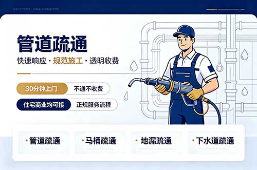 宣城管道疏通